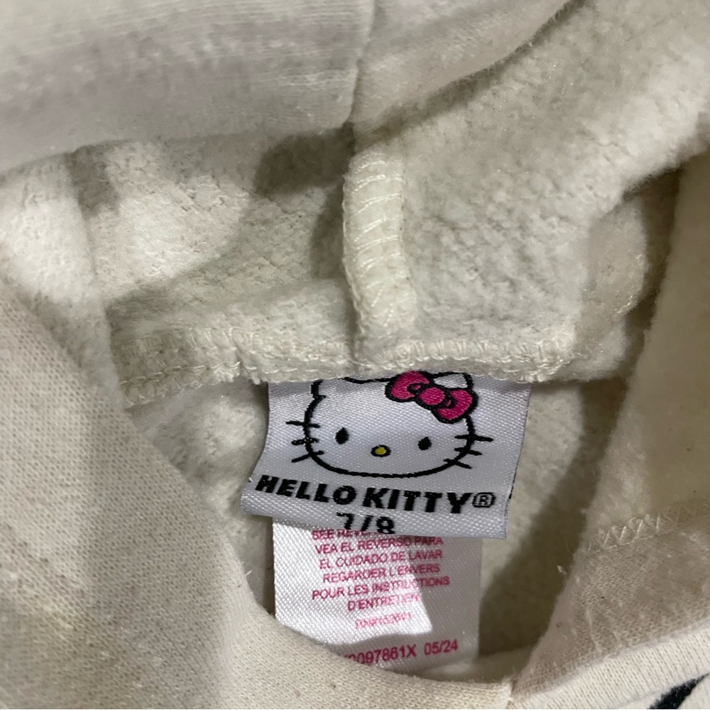 Hello Kitty Kids Jacket & Hoodie Bundle | Size 7 | Sanrio Outerwear Set - Picture 13 of 13